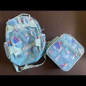 Pottery barn frozen backpack and lunch box